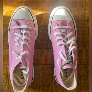 Converse Classic Pink and White Sneakers